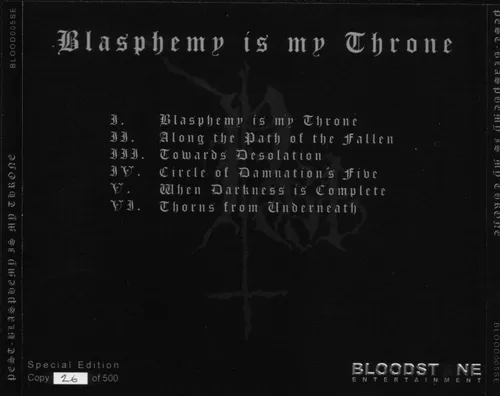 Blasphemy Is My Throne