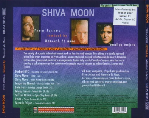 Shiva Moon - Prem Joshua Remixed by Mareesh de Moor
